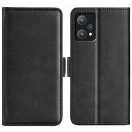 OnePlus Nord CE 2 Lite Hoesje, MobyDefend Luxe Wallet Book Case (Sluiting Zijkant), Zwart