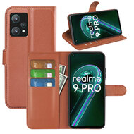 OnePlus Nord CE 2 Lite Hoesje, MobyDefend Kunstleren Wallet Book Case (Sluiting Voorkant), Bruin