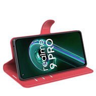 OnePlus Nord CE 2 Lite Hoesje - MobyDefend Kunstleren Wallet Book Case (Sluiting Voorkant) - Rood