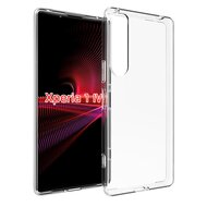 Sony Xperia 1 IV Hoesje - MobyDefend Transparante TPU Backcover - Volledig Doorzichtig