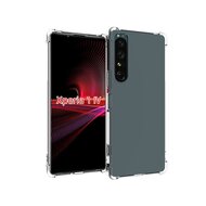 Sony Xperia 1 IV Hoesje - MobyDefend Transparante Shockproof TPU Backcover - Verstevigde Hoeken - Volledig Doorzichtig