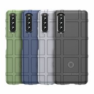 Sony Xperia 10 IV Hoesje, Rugged Shield TPU Gelcase, Groen