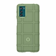 Motorola Moto G42 Hoesje, Rugged Shield TPU Gelcase, Groen