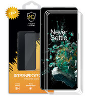 3-Pack OnePlus 10T Screenprotectors - MobyDefend Case-Friendly Screensaver - Gehard Glas