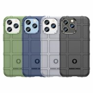 iPhone 14 Pro Hoesje, Rugged Shield TPU Gelcase, Blauw
