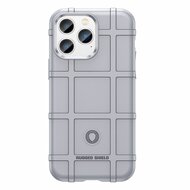 iPhone 14 Pro Max Hoesje, Rugged Shield TPU Gelcase, Grijs