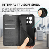 Oppo Reno 8 Pro Hoesje - MobyDefend Kunstleren Wallet Book Case (Sluiting Voorkant) - Rood