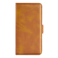 Oppo Reno 8 Pro Hoesje - MobyDefend Luxe Wallet Book Case (Sluiting Zijkant) - Lichtbruin
