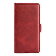 Oppo Reno 8 Pro Hoesje - MobyDefend Luxe Wallet Book Case (Sluiting Zijkant) - Rood