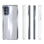 Motorola Moto G62 Hoesje - MobyDefend Transparante TPU Backcover - Volledig Doorzichtig