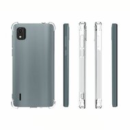 Nokia C2-2E Hoesje - MobyDefend Transparante Shockproof TPU Backcover - Verstevigde Hoeken - Volledig Doorzichtig