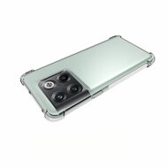 OnePlus 10T Hoesje - MobyDefend Transparante Shockproof TPU Backcover - Verstevigde Hoeken - Volledig Doorzichtig