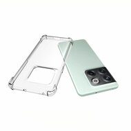OnePlus 10T Hoesje - MobyDefend Transparante Shockproof TPU Backcover - Verstevigde Hoeken - Volledig Doorzichtig
