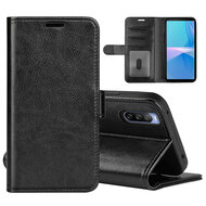 Sony Xperia 5 IV Hoesje, MobyDefend Wallet Book Case (Sluiting Achterkant), Zwart