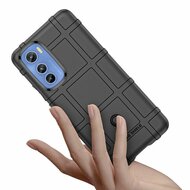 Motorola Edge 30 Hoesje - Mobydefend Rugged Shield TPU Backcover - Groen