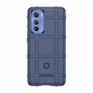 Motorola Edge 30 Hoesje - Mobydefend Rugged Shield TPU Backcover - Blauw