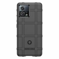Motorola Edge 30 Fusion Hoesje - Mobydefend Rugged Shield TPU Backcover - Zwart