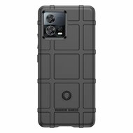 Motorola Edge 30 Fusion Hoesje, Rugged Shield TPU Gelcase, Zwart