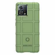 Motorola Edge 30 Fusion Hoesje, Rugged Shield TPU Gelcase, Groen