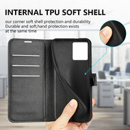 Motorola Edge 30 Fusion Hoesje - MobyDefend Kunstleren Wallet Book Case (Sluiting Voorkant) - Bruin