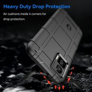 Motorola Edge 30 Neo Hoesje - Mobydefend Rugged Shield TPU Backcover - Blauw