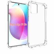 Motorola Edge 30 Neo Hoesje - MobyDefend Transparante Shockproof TPU Backcover - Verstevigde Hoeken - Volledig Doorzichtig