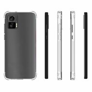 Motorola Edge 30 Neo Hoesje - MobyDefend Transparante Shockproof TPU Backcover - Verstevigde Hoeken - Volledig Doorzichtig