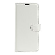 Motorola Edge 30 Ultra Hoesje, MobyDefend Kunstleren Wallet Book Case (Sluiting Voorkant), Wit