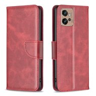 Motorola Moto G32 Hoesje - MobyDefend Wallet Book Case Met Koord - Rood