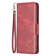 Motorola Moto G32 Hoesje - MobyDefend Wallet Book Case Met Koord - Rood