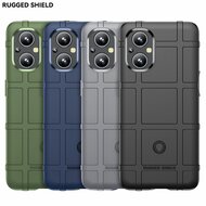 Oppo Reno 8 Lite Hoesje - Mobydefend Rugged Shield TPU Backcover - Zwart