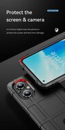 Oppo Reno 8 Lite Hoesje - Mobydefend Rugged Shield TPU Backcover - Zwart