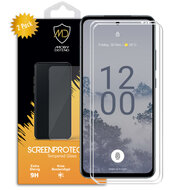 2-Pack Nokia X30 Screenprotectors - MobyDefend Case-Friendly Screensavers - Gehard Glas