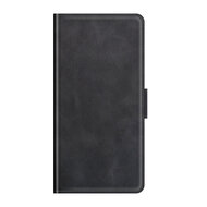 Samsung Galaxy A04s Hoesje - MobyDefend Luxe Wallet Book Case (Sluiting Zijkant) - Zwart
