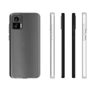 Motorola Edge 30 Neo Hoesje - MobyDefend Transparante TPU Backcover - Volledig Doorzichtig