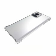 Motorola Edge 30 Ultra Hoesje - MobyDefend Transparante Shockproof TPU Backcover - Verstevigde Hoeken - Volledig Doorzichtig