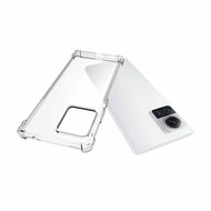 Motorola Edge 30 Ultra Hoesje - MobyDefend Transparante Shockproof TPU Backcover - Verstevigde Hoeken - Volledig Doorzichtig