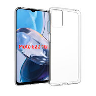 Motorola Moto E22 / E22i Hoesje - MobyDefend Transparante TPU Backcover - Volledig Doorzichtig