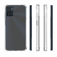 Motorola Moto E22 / E22i Hoesje - MobyDefend Transparante Shockproof TPU Backcover - Verstevigde Hoeken - Volledig Doorzichtig