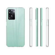Oppo A57 / A57s / A77 Hoesje - MobyDefend Transparante TPU Backcover - Volledig Doorzichtig