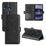 Nokia G11 Plus Hoesje - MobyDefend Luxe Wallet Book Case (Sluiting Zijkant) - Zwart