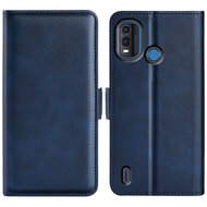 Nokia G11 Plus Hoesje - MobyDefend Luxe Wallet Book Case (Sluiting Zijkant) - Blauw