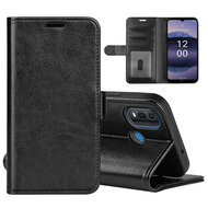 Nokia G11 Plus Hoesje - MobyDefend Wallet Book Case (Sluiting Achterkant) - Zwart