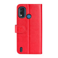 Nokia G11 Plus Hoesje - MobyDefend Wallet Book Case (Sluiting Achterkant) - Rood