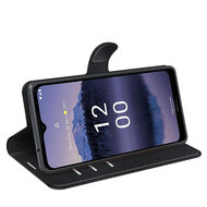Nokia G11 Plus Hoesje - MobyDefend Kunstleren Wallet Book Case (Sluiting Voorkant) - Zwart