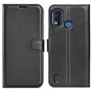 Nokia G11 Plus Hoesje - MobyDefend Kunstleren Wallet Book Case (Sluiting Voorkant) - Zwart