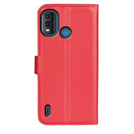 Nokia G11 Plus Hoesje, MobyDefend Kunstleren Wallet Book Case (Sluiting Voorkant), Rood