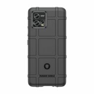 Motorola Moto G72 Hoesje, Rugged Shield TPU Gelcase, Zwart