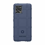 Motorola Moto G72 Hoesje - Mobydefend Rugged Shield TPU Backcover - Blauw