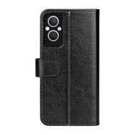 Oppo Reno 8 Lite Hoesje, MobyDefend Wallet Book Case (Sluiting Achterkant), Zwart